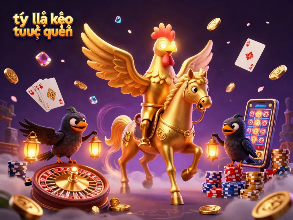 Experience tỷ lệ kèo trực tuyến in an enchanting casino scene filled with golden treasures.