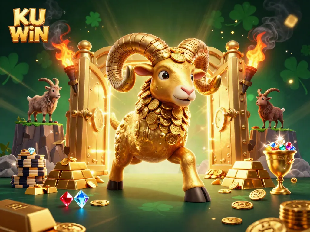 Spin and win at KU WIN with golden treasures and dynamic gaming energy!