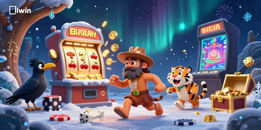Engage in thrilling prehistoric gaming adventures with llwin in this vibrant 3D casino scene.