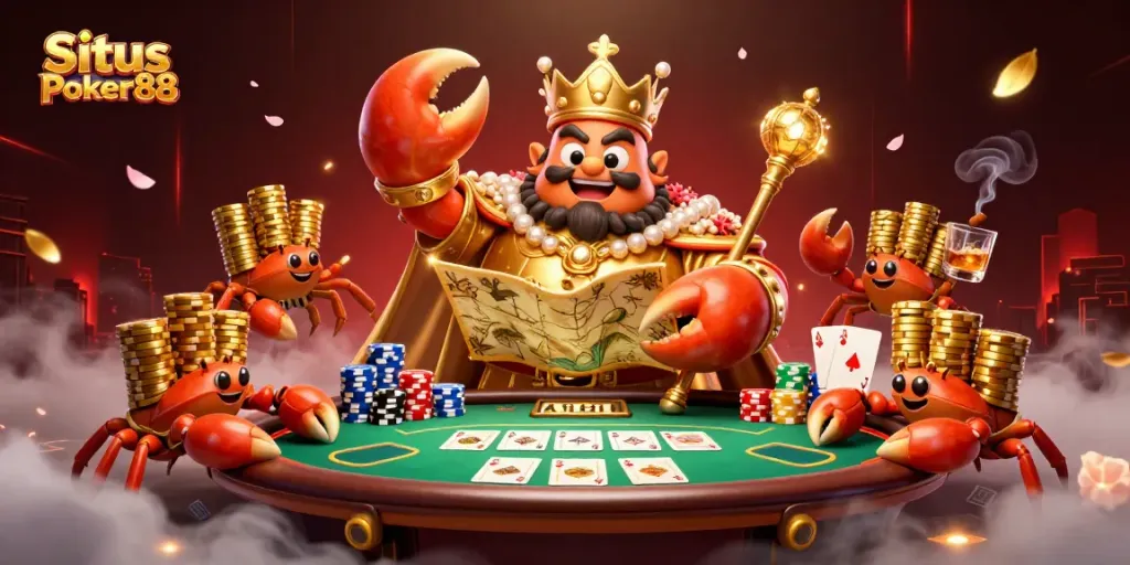 Situs Poker88 brings the thrill of poker and online casino together with a vibrant 3D scene.