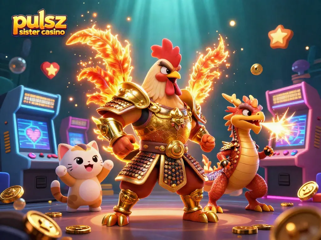 Join the excitement at pulsz sister casino with vibrant game elements and thrilling action!