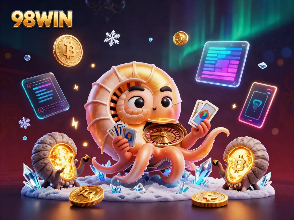 Experience thrilling gameplay at 98WIN with vibrant characters and rich casino elements.