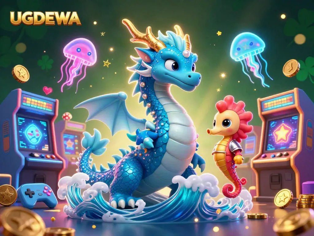 Experience thrilling gameplay at UGDEWA with captivating 3D dragon and unique arcade elements.