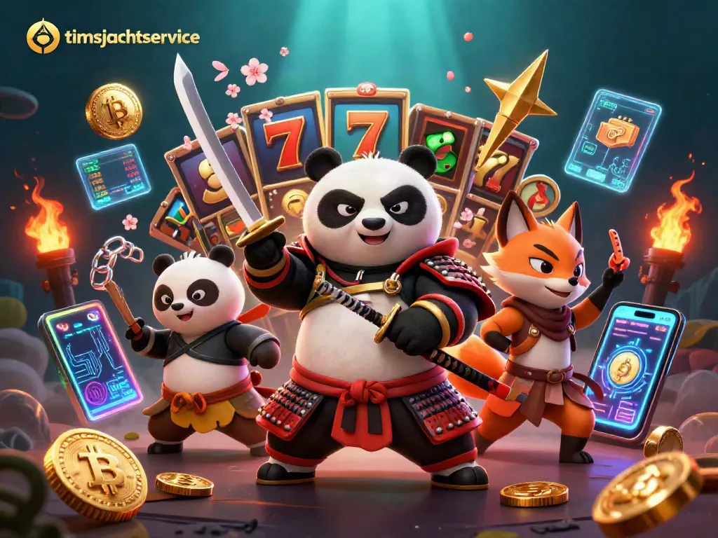 Timsjachtservice menghadirkan suasana menarik dengan panda samurai & slot berlian yang bersinar.