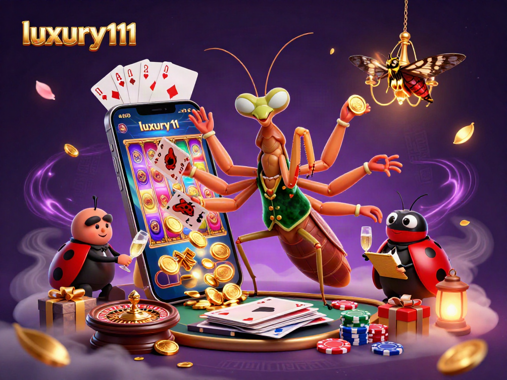 Experience luxury111 with 3D animated characters dealing cards and pouring champagne, capturing casino excitement.
