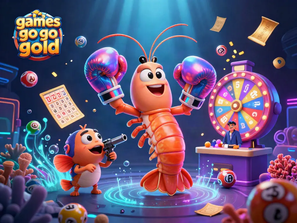 Play exciting games like Go Go Gold with vibrant visuals and dynamic prize elements throughout.